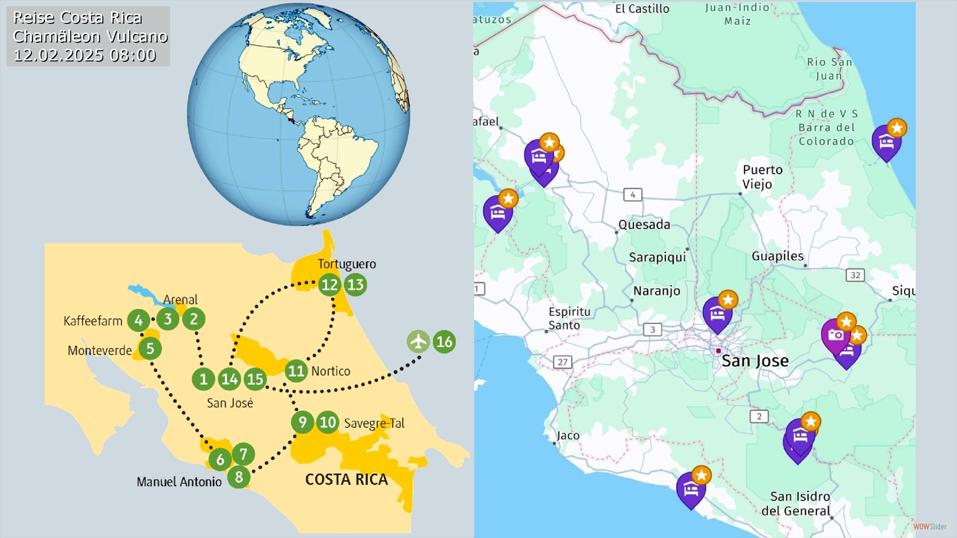 Reise Costa Rica a